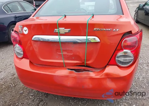 2012 Chevrolet Sonic 2Lt z USA, uszkodzony, nr VIN 1G1JC5SH8C4160757